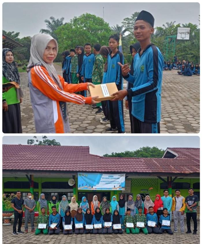 Tutup Ajang Class Meeting, Kepala MTs N 2 Batanghari Berikan Pesan Motivasi untuk Siswa