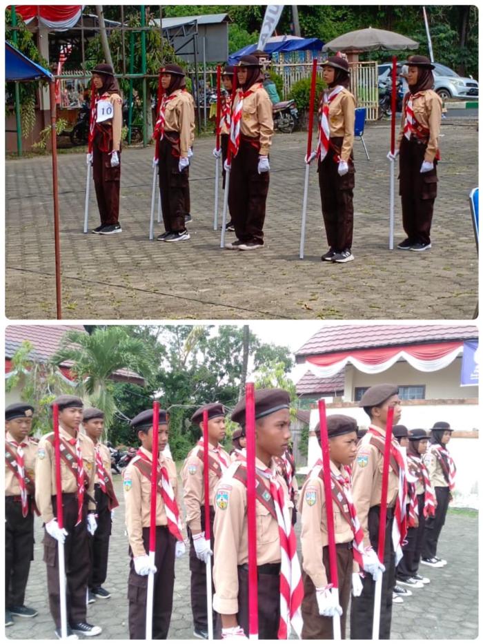 LKBBT juga menjadi Salah satu lomba yang di ikuti 2 Tim dari Pangkalan MTs Negeri 2 Batang Hari