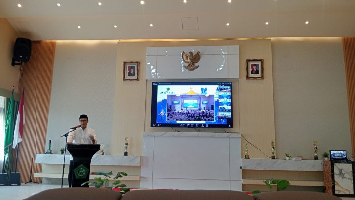 MTsN 2 Batang Hari Berpartisipasi dalam Launching Lebaran Yatim dan Disabilitas 2026, 17 Siswa Yatim Terima Bantuan