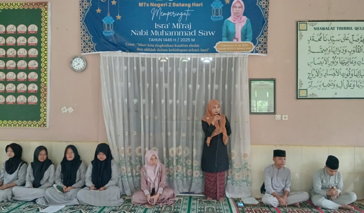 Isi Kultum Kegiatan Rutin Keagamaan, Mardiana, S.Ag. Sebut Valentine Bukan Budaya Kita