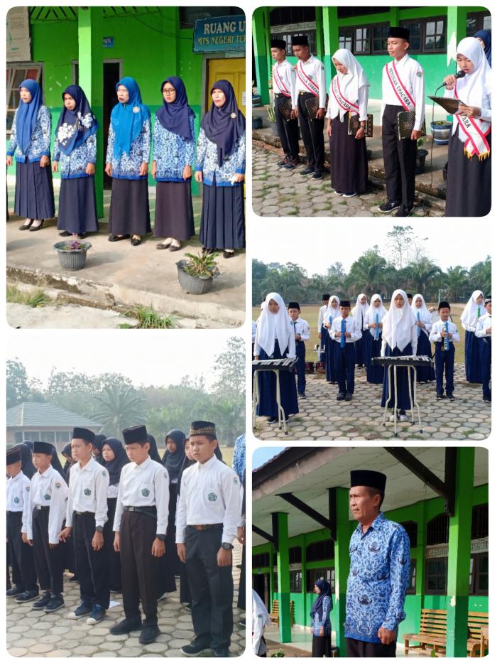 Memperingati Hari Kesaktian Pancasila, MTs N 2 Batang Hari mengadakan Upacara Peringatan Hari Kesaktian Pancasila. 