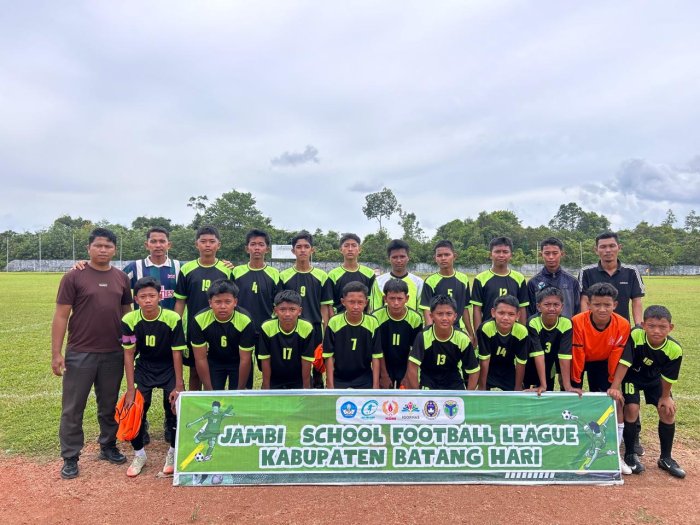 Tim Sepak Bola Madsanda Berjuang di Turnamen Liga Antar Pelajar JSFL 2025 Se-Kabupaten Batang Hari