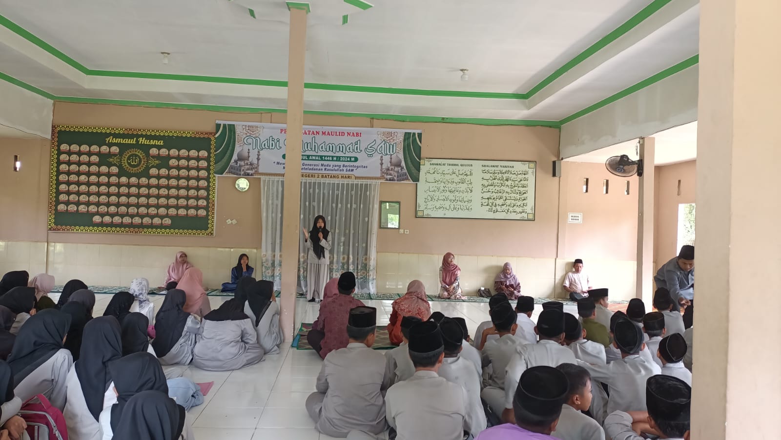 Peringati Maulid Nabi Muhammad SAW 1446 H, MTsN 2 Batanghari Gelar Aneka Lomba