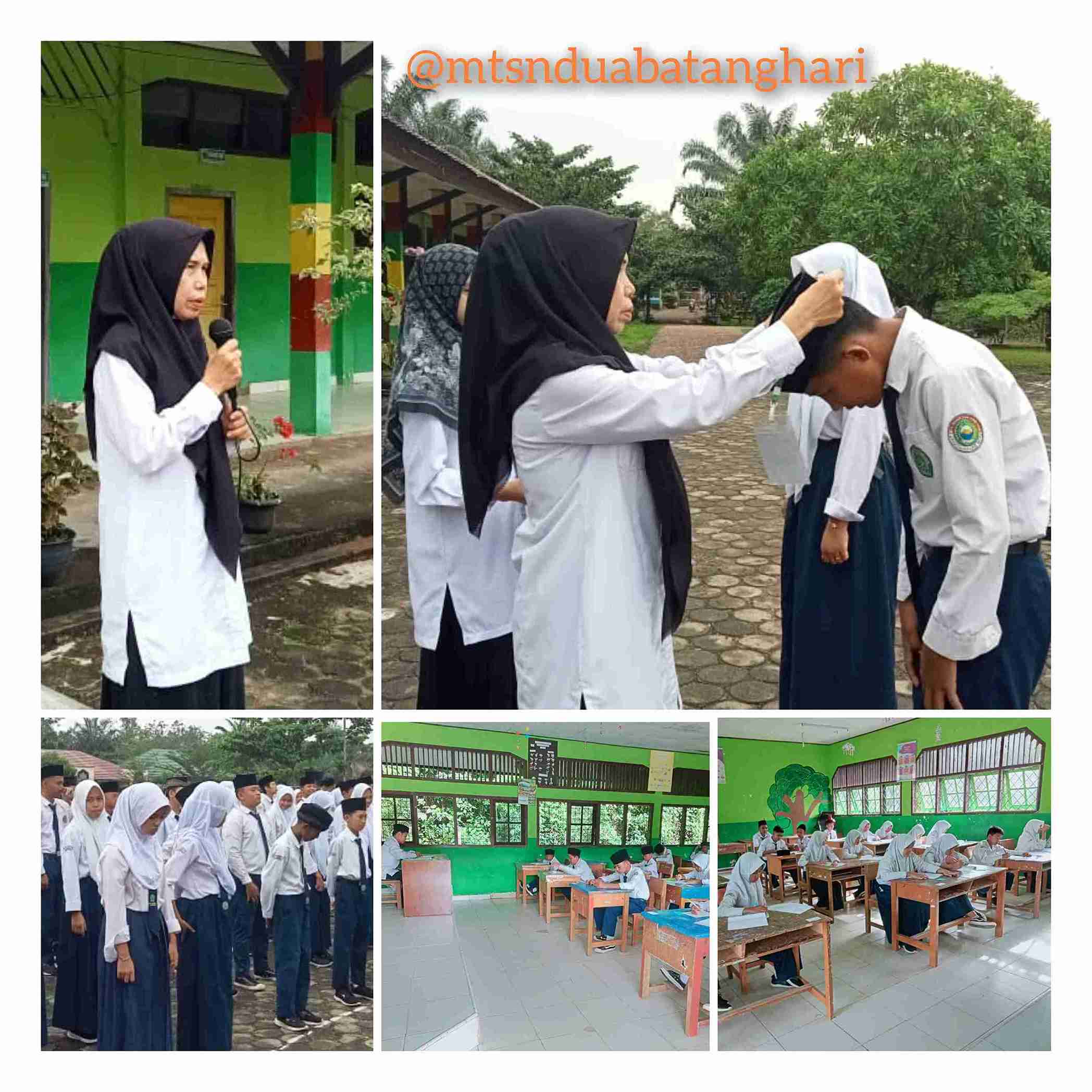 Buka Pelaksanaan PAT/ASAS, Kepala MTsN 2 Batanghari Ingatkan soal Kejujuran