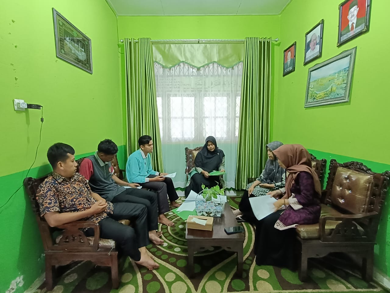 Pertemuan dan Lapor Diri PPPK Tahap I Formasi Tahun 2024 kepada Kepala MTs Negeri 2 Batang Hari