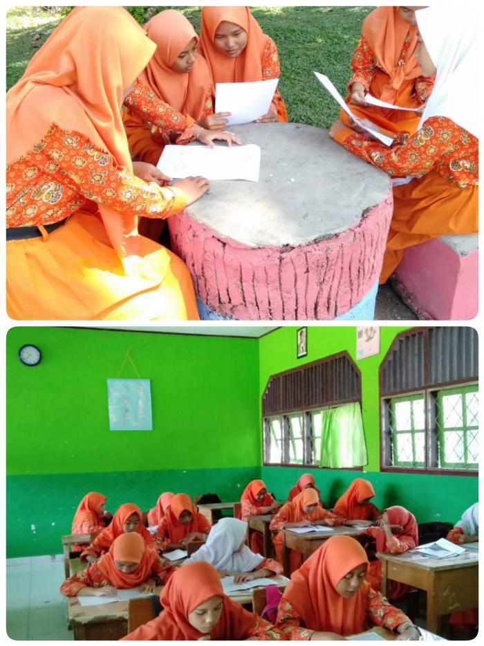 Kegiatan Literasi di Mts Negeri 2 Batang Hari 15 Menit Sebelum KMB dimulai