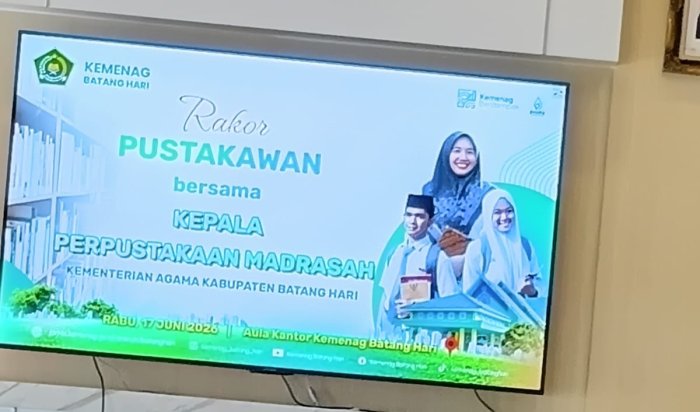 Kepala Perpustakaan MTsN 2 Batang Hari Perkuat Kompetensi dan Literasi melalui Pendampingan Kemenag