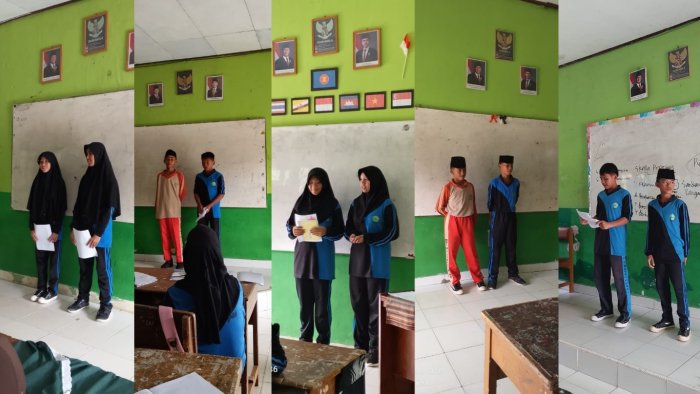 Pasangan Calon OSIM 2025 MTs Negeri 2 Batang Hari Gelar Kampanye ke Setiap Kelas Sampaikan Visi, Misi, dan Program