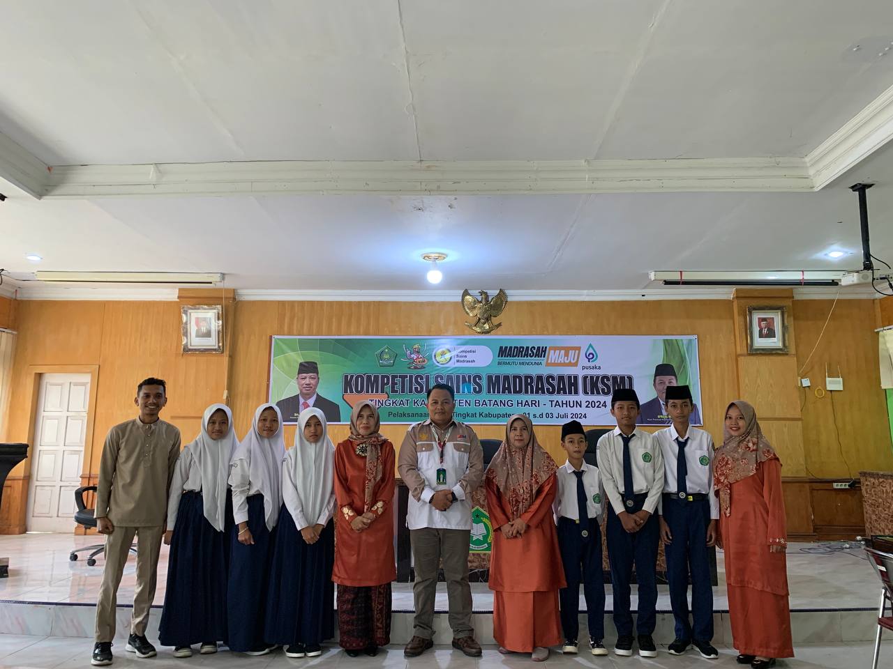Berlaga di Ajang KSM Tingkat Kabupaten,  MTsN 2 Batanghari Siap Tampilkan Performa Terbaik