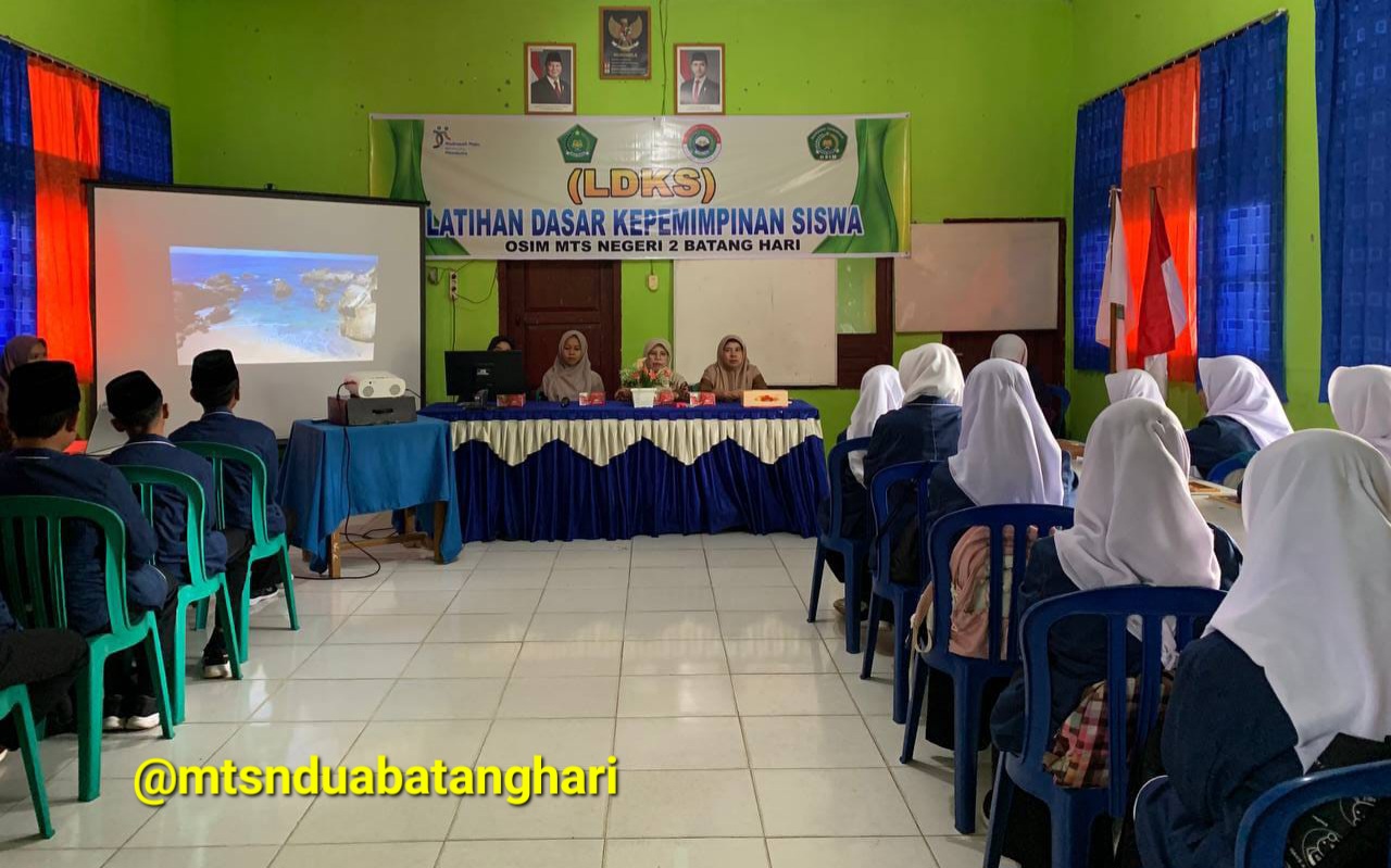 Upaya Lahirkan Generasi Pemimpin Berintegritas, MTsN 2 Batanghari Gelar LDKS OSIM
