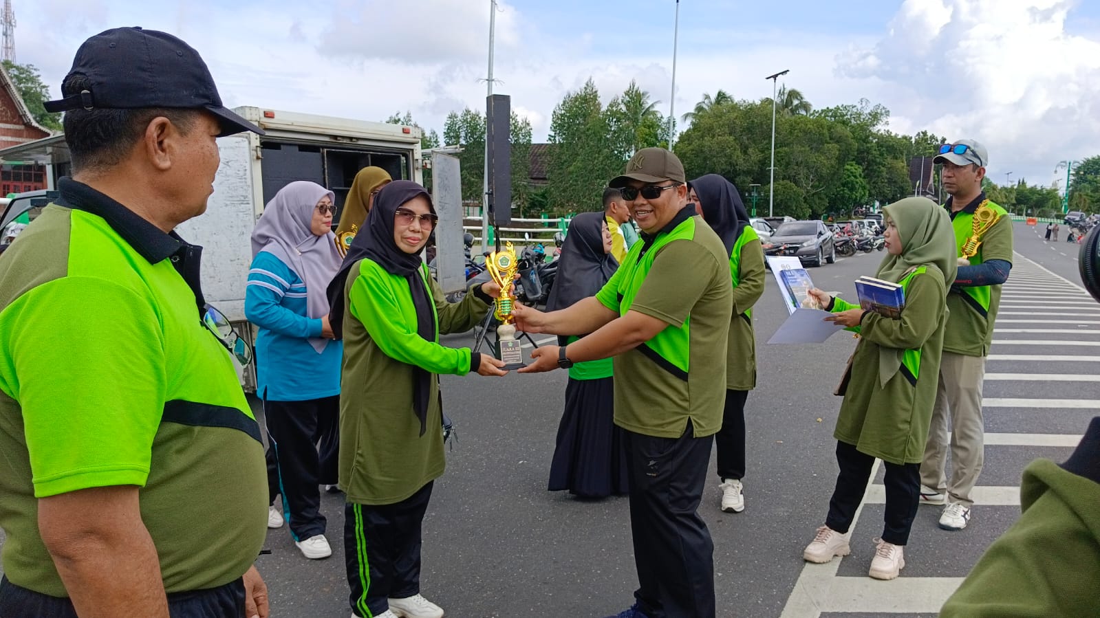 Selamat, MTsN 2 Batanghari Boyong 3 Piala pada HAB Kemenag RI ke-79 