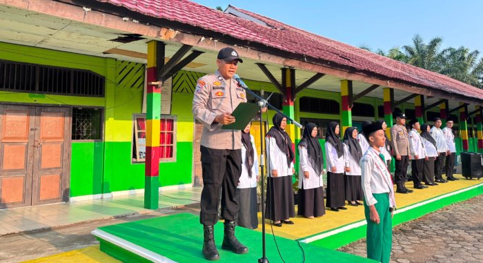 Bangun Generasi Berkarakter, Sat Binmas Polres Batang Hari Beri Edukasi Bullying, Narkotika, dan Kenakalan Remaja