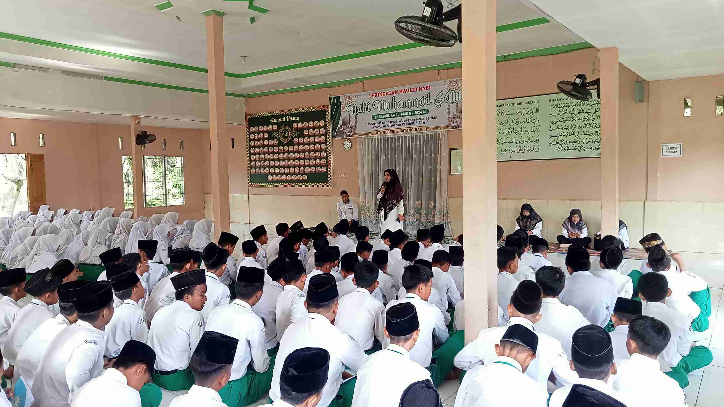 Gelar Sosialisasi P5PPRA, MTsN 2 Batanghari Kumpulkan Para Siswa