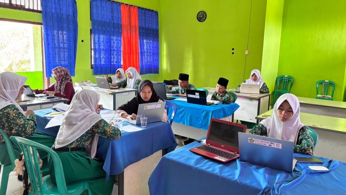 Siswa MTs Negeri 2 Batang Hari Matangkan Persiapan Menghadapi OMI 2025