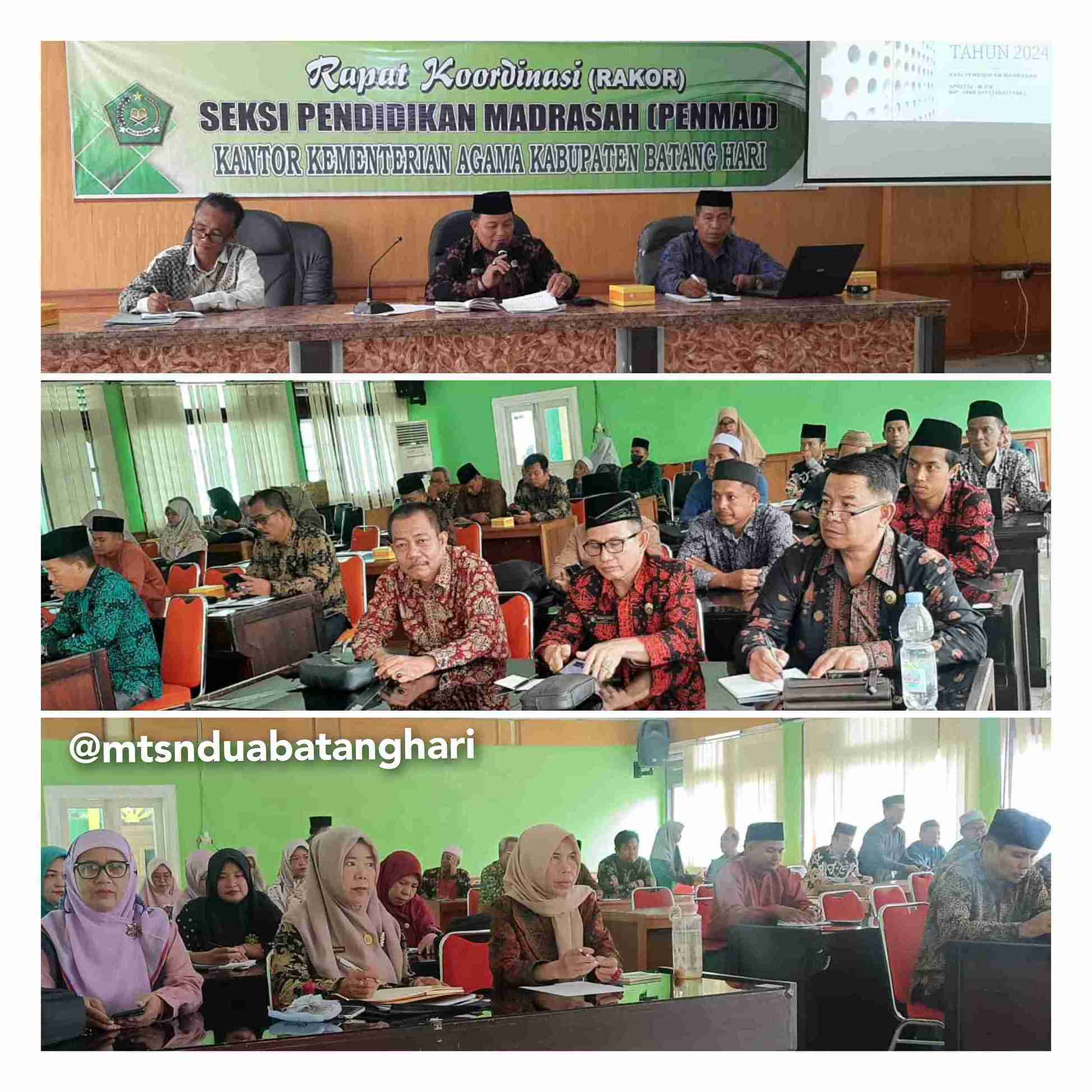 Usai Ikuti Rakor, Kepala MTsN 2 Batanghari Optimis Implementasikan Transformasi Digital di Madrasah