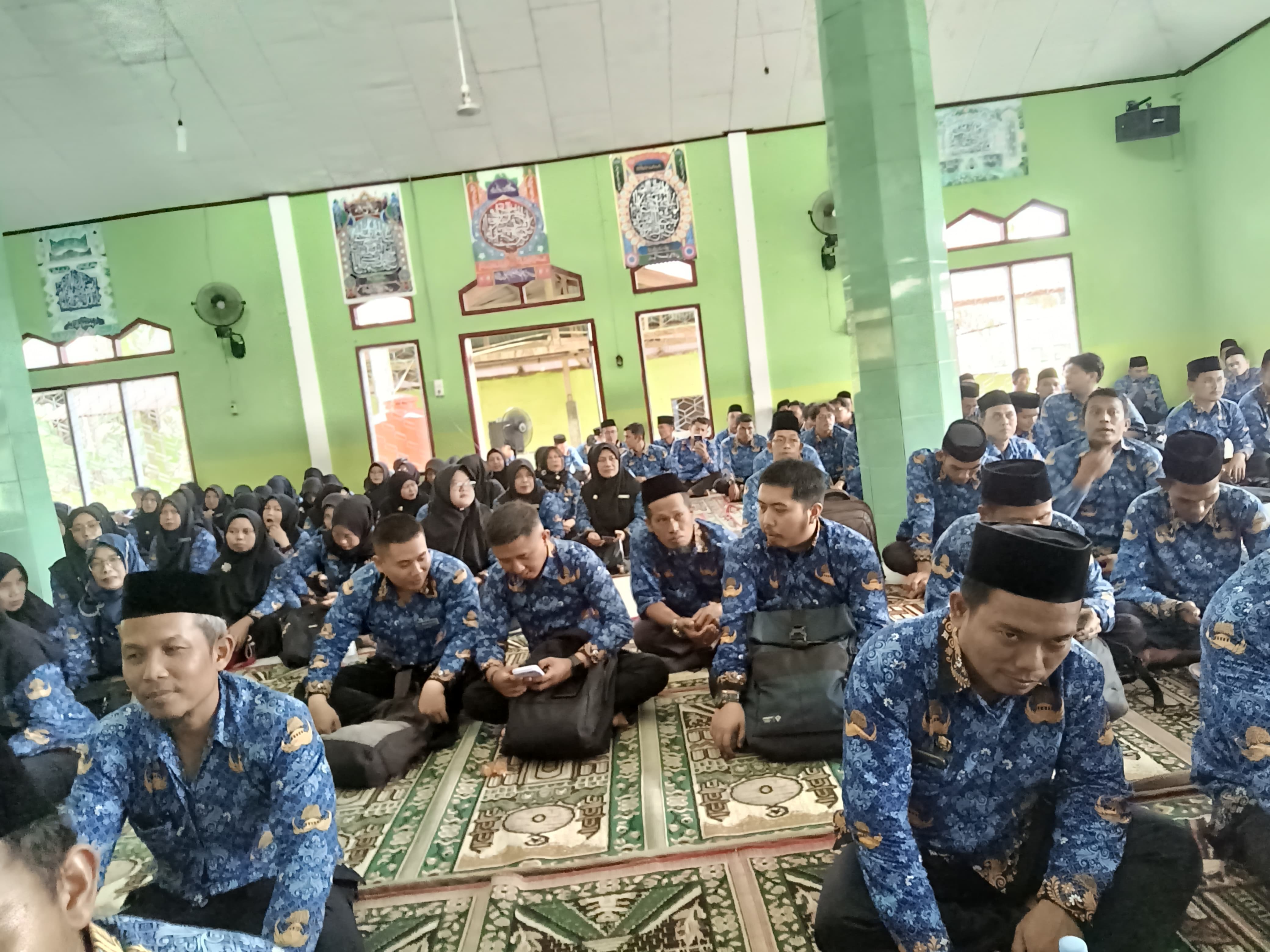 280 ASN Baru Kemenag Dapat Pembinaan Langsung dari Kepala Biro SDM RI di MTsN 1 Batang Hari