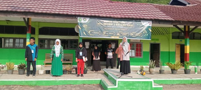 Ajang Unjuk Bakat dan Sportivitas, Classmeeting MTsN 2 Batang Hari Resmi Dibuka